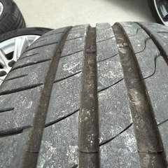 30アルファード ヴェルファイア 純正ホイール  タイヤバリ溝の画像