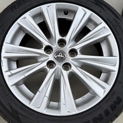 30アルファード ヴェルファイア 純正ホイール  タイヤバリ溝の画像