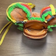 ディズニー ハンバーガー パスケースの画像