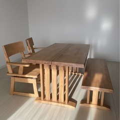 【リフレッシュプロジェクト264/300】ダイニングテーブルセットの画像
