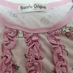 【お取引中】サンリオ マイメロディ 半袖長ズボン パジャマ 110の画像