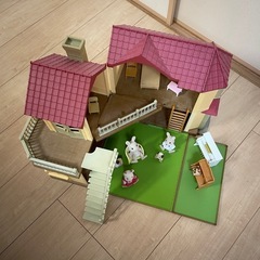 シルバニアファミリー＋お家の画像