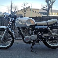 YAMAHA ヤマハ SR400 H7年式 車検R8/9 カフェレーサー バイク　車体の画像