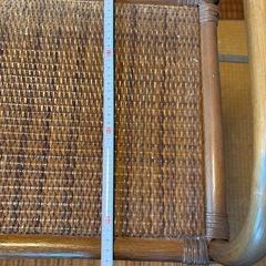 ラタン（籐）製　キャビネットの画像