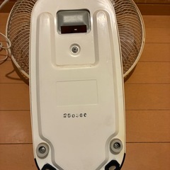 177. 壁掛け扇風機　YTW-380GR  壁掛け用の金具なし　06年製の画像