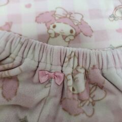 【お取引中】サンリオ マイメロディ フリースパジャマ 110の画像