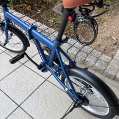 ほぼ新品の自転車(折りたたみ)の画像