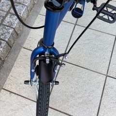 ほぼ新品の自転車(折りたたみ)の画像
