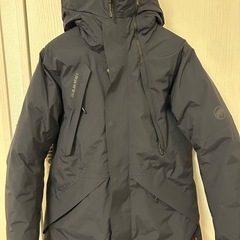 マムート　　ダウンジャケット　ネイビーの画像