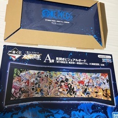 ONE PIECE　一番くじ 大海賊百景　ワー
コレ60種コンプ　見開きビジュアルボードA賞の画像