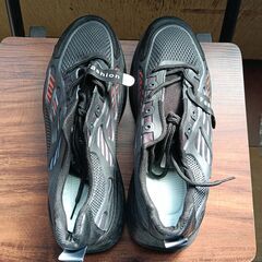 新品 26cm メンズ 靴 スニーカー ブラック 厚底 シューズ 普段着 識別番号:【N647-S】の画像