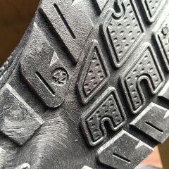 新品 26cm メンズ 靴 スニーカー ブラック 厚底 シューズ 普段着 識別番号:【N647-S】の画像