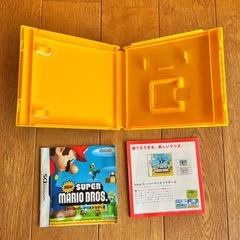 【New Super Mario Bros.】任天堂DS ケースのみ 説明書付きの画像