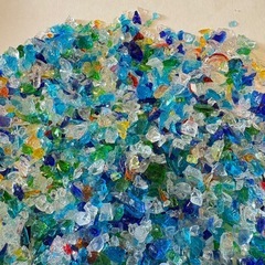 ガラスカレット/ガラスチップ/200ｇの画像