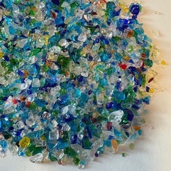 ガラスカレット/ガラスチップ/200ｇの画像