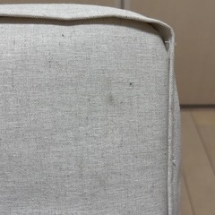 無印良品　ポリエステル麻　ソフトボックス　フタ式　Ｌ　約幅３５×奥行３５×高さ３２ｃｍの画像