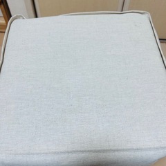 無印良品　ポリエステル麻　ソフトボックス　フタ式　Ｌ　約幅３５×奥行３５×高さ３２ｃｍの画像