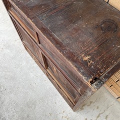 木製　キャビネット　昭和レトロ　古道具　古民具の画像