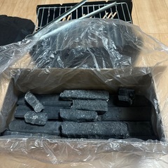 炭火卓上コンロと備長炭セットの画像