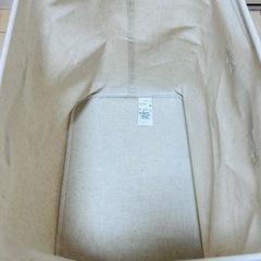 無印良品　ポリエステル麻　ソフトボックスの画像