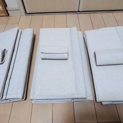 無印良品 ポリエステル麻　バッグホルダー 3点セットの画像