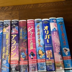 ディズニー作品ビデオテープの画像