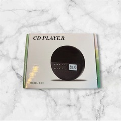 【新品未使用】CDプレーヤー ポータブル Bluetooth受信/送信 HiFiスピーカー内蔵の画像