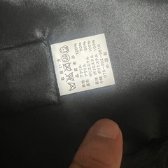 成人式 振袖 ファーショール 黒 フェイクファー 箱付の画像