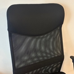 【美品】ニトリ　ハイバックオフィスチェア（OC113 BK）の画像