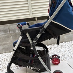 GRACO A型B型ベビーカー　レインカバー　蚊帳つき　の画像