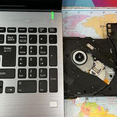 JC1215　美品 ソニー VJPH21 15.6型 DVD Office2024 ノートPC　大画面の画像