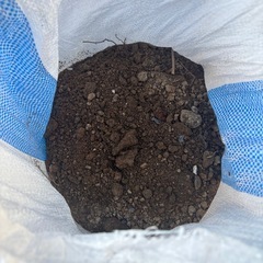 【無料】庭土 どのう袋入り6袋 引き取り希望の画像