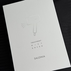 【中古美品】SALONIA トリートメントミストドライヤー SAL21102WHの画像
