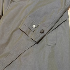 【UNIQLO】トレンチコート　ダークグレイの画像