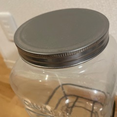 ガラス製水保存容器 3.8L スタンド付きの画像