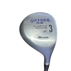 ◇MIZUNO ゴルフアイアン 1番 ロフト角17度 GEYSER SX 17° 3番フェアウェイウッドの画像