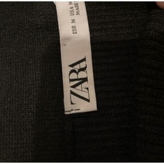 ZARA ブラック ミニスカートの画像