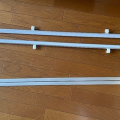 マジックテープカーテン用カーテンレールの画像