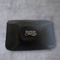 【美品】KONICA コニカ C35 EFコンパクトフイルムカメラ 純正ケース付の画像