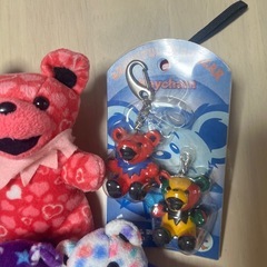 グレイトフルデッドベア ぬいぐるみ 8体セット キーホルダー付き　中古の画像