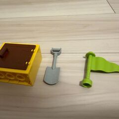 レゴ　デュプロ　コンテナ　デラックス＆スーパーデラックスと基礎板の画像