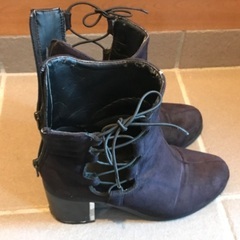 履き古しブーツの画像