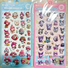サンリオ/ちいかわ/ディズニーボンボンドロップシールの画像