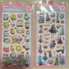 サンリオ/ちいかわ/ディズニーボンボンドロップシールの画像