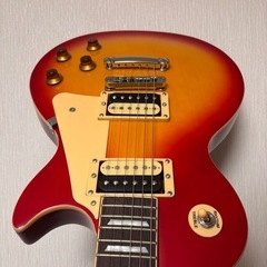 エレキギター レスポール型 BUSKERS ピック　ケース付きの画像