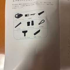 【未使用品】ブロワーの画像