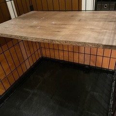 ルーフキャットケージ ワイド 4段 RFC-904 アイアンブラック キャスター付きの画像