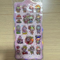 ラブブ ボンボンドロップシール 3枚セットの画像