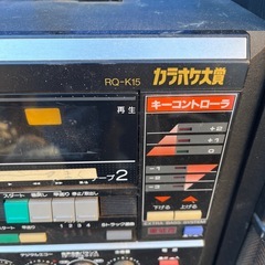 レトロ　カラオケ機械　RQ-K15の画像