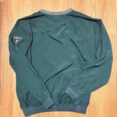 Ashworth ダークグリーン Vネックジャケットの画像